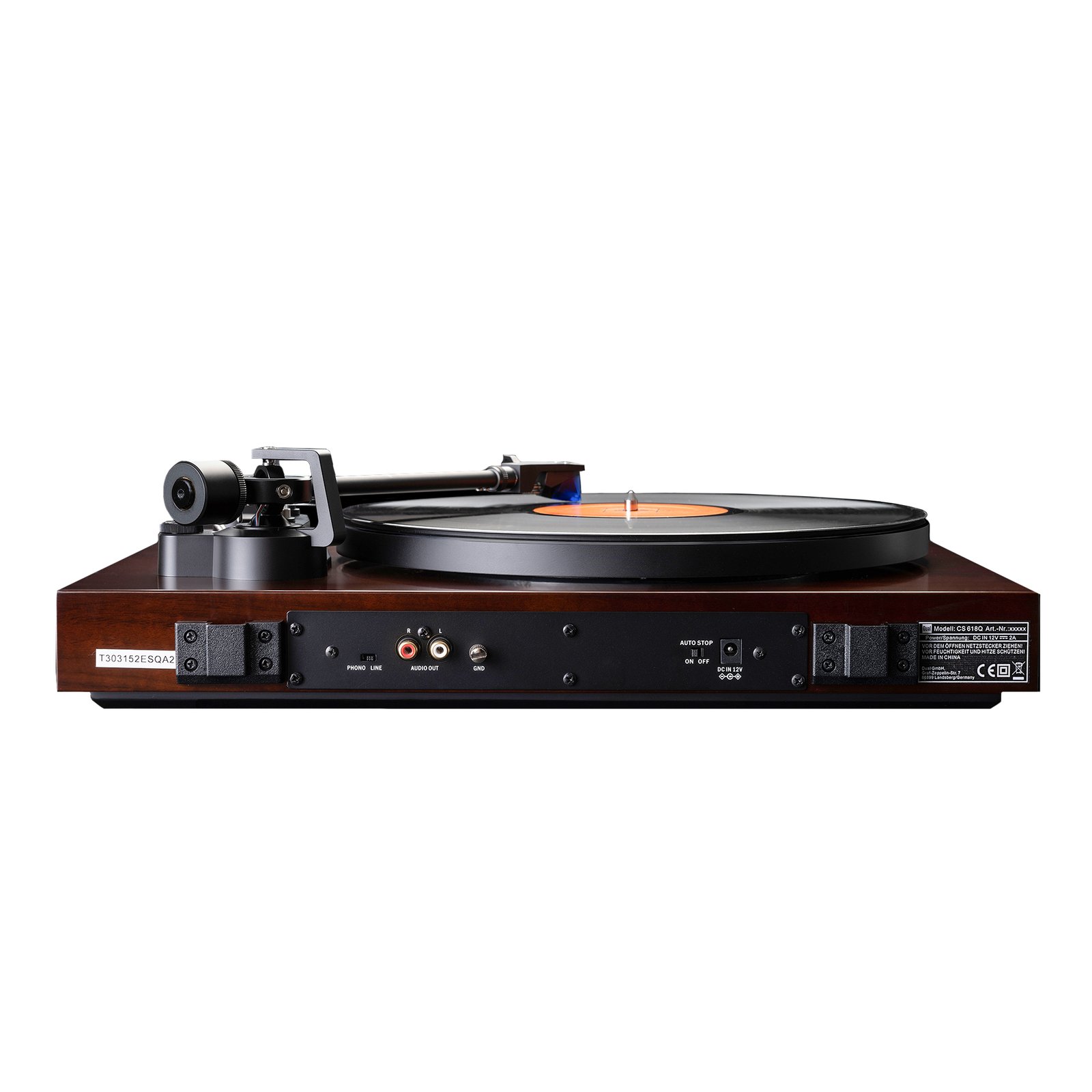 Dual CS618Q Manual Turntable