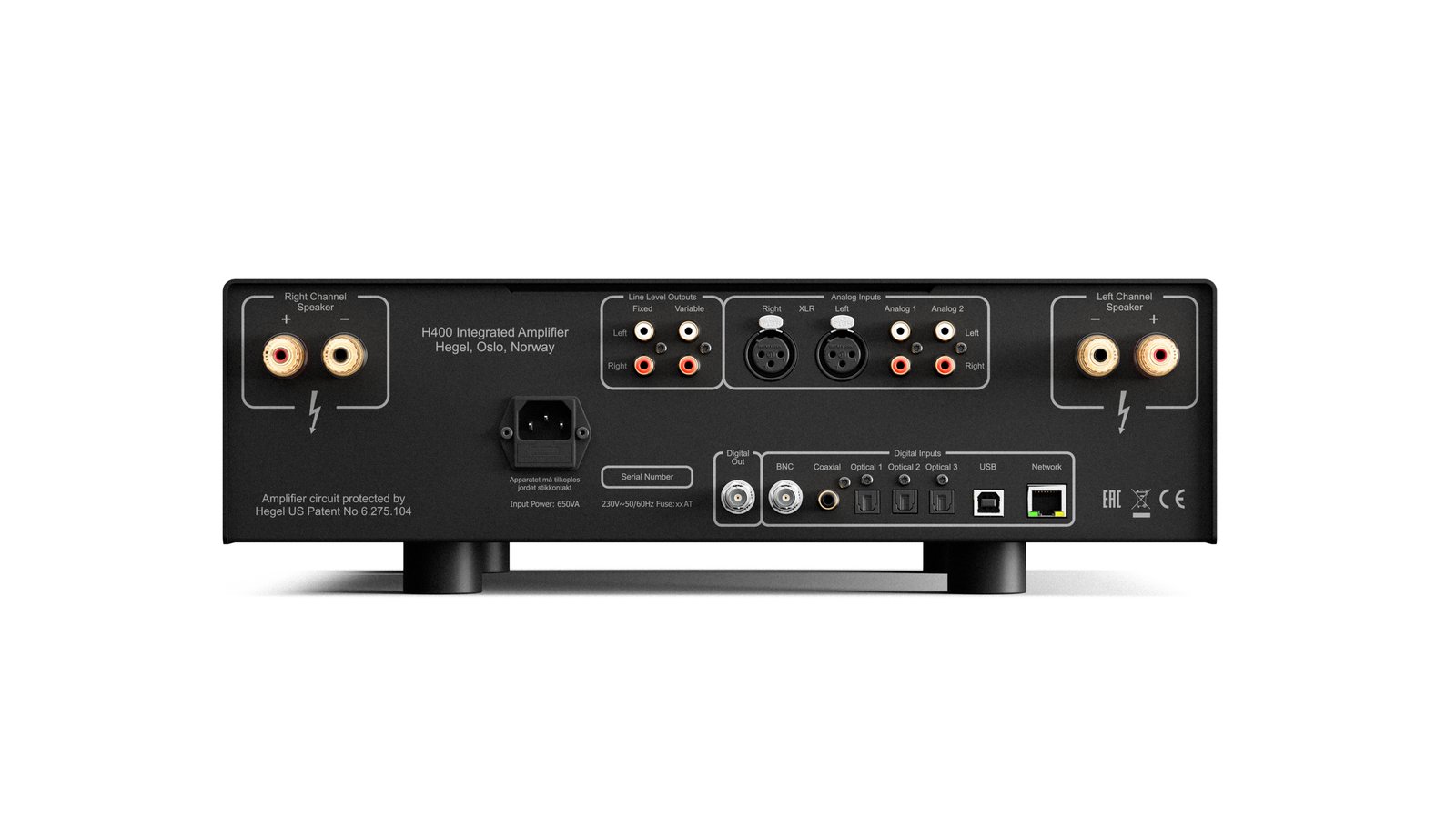 Hegel H400 Integrated Amplifier